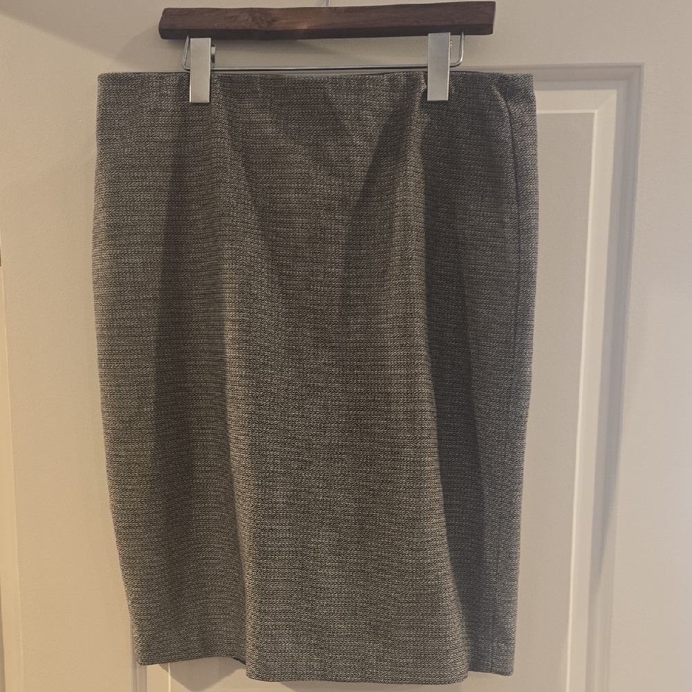 Ann Taylor Charcoal Pencil Skirt